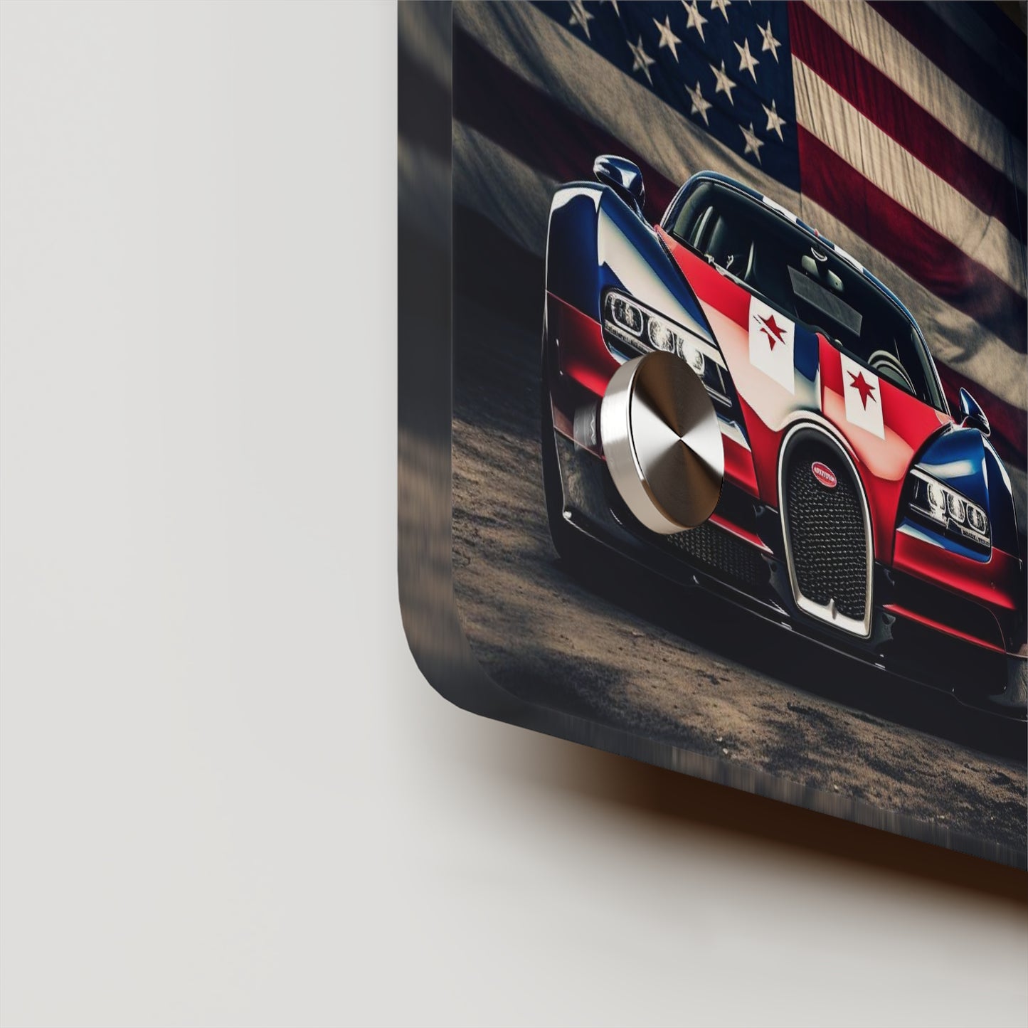 Acrylic Wall Art Panels Bugatti American Flag 5