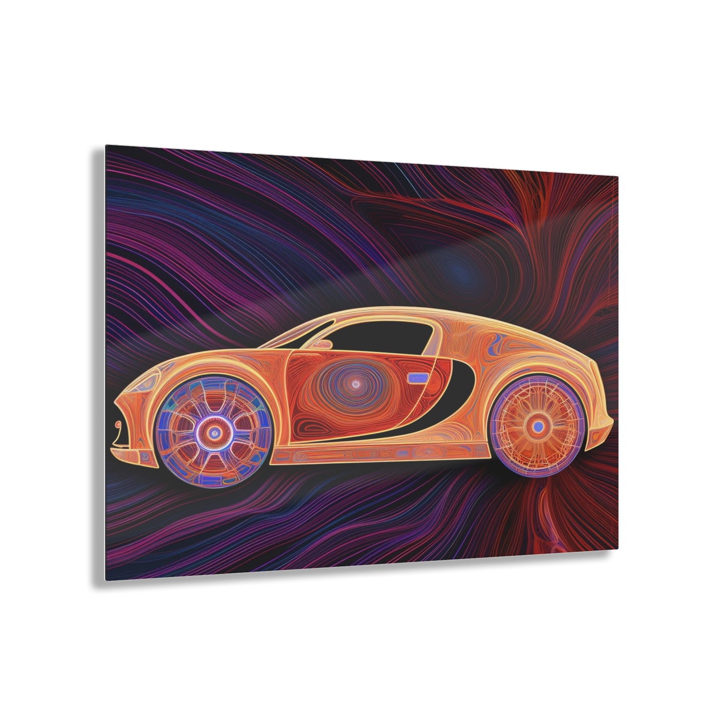 Acrylic Prints Bugatti Abstract Concept 2