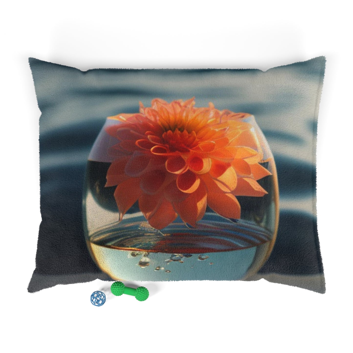 Pet Bed Dahlia Orange 2