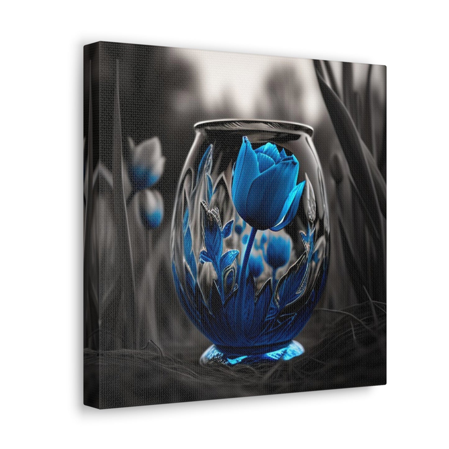 Canvas Gallery Wraps Tulip Blue 2