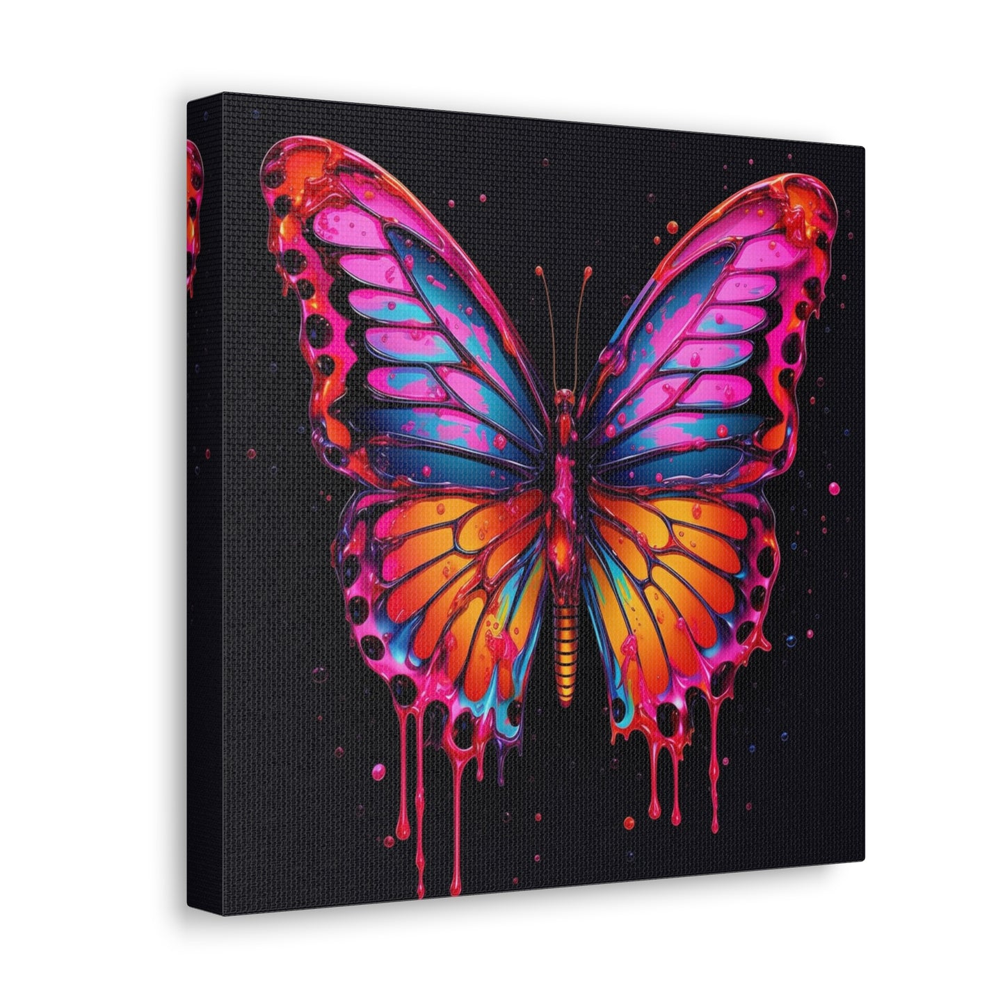 Canvas Gallery Wraps Pink Butterfly Flair 1