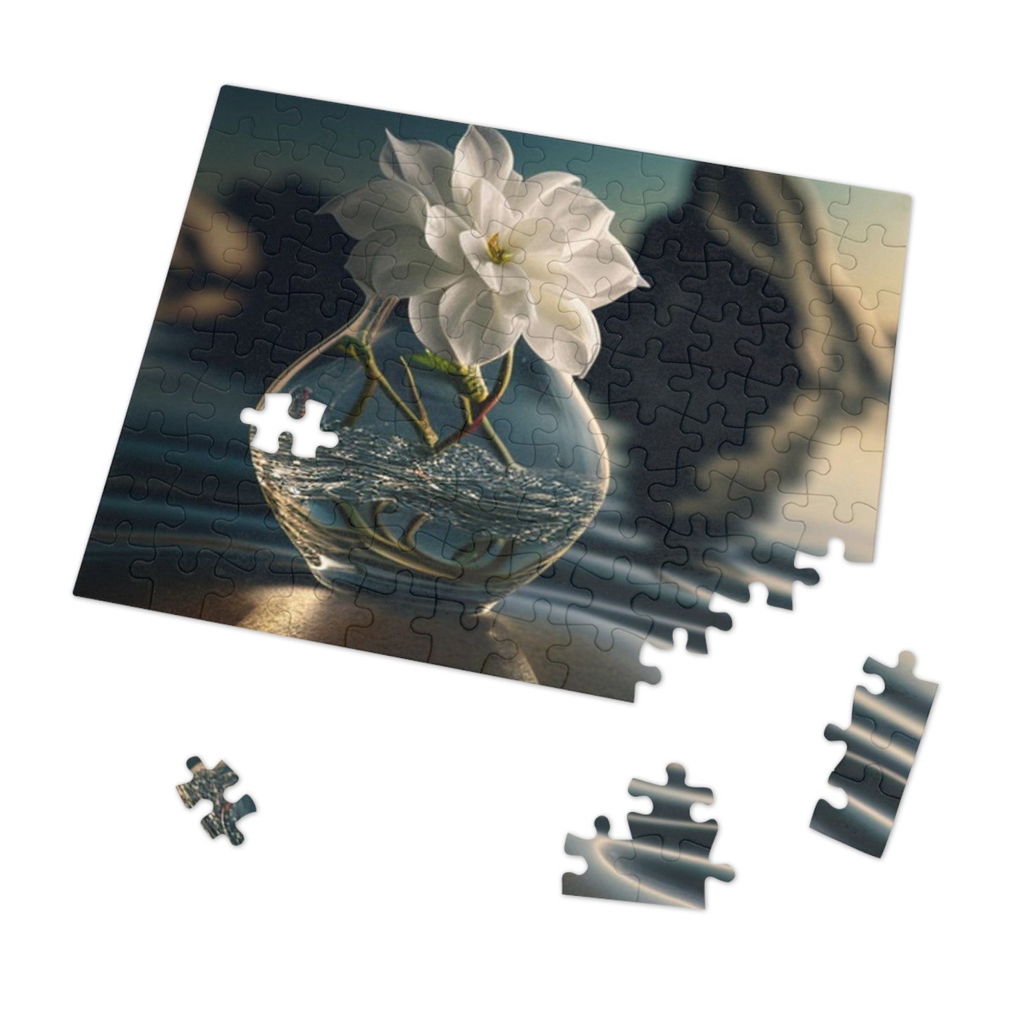 Jigsaw Puzzle (30, 110, 252, 500,1000-Piece) Jasmine glass vase 4