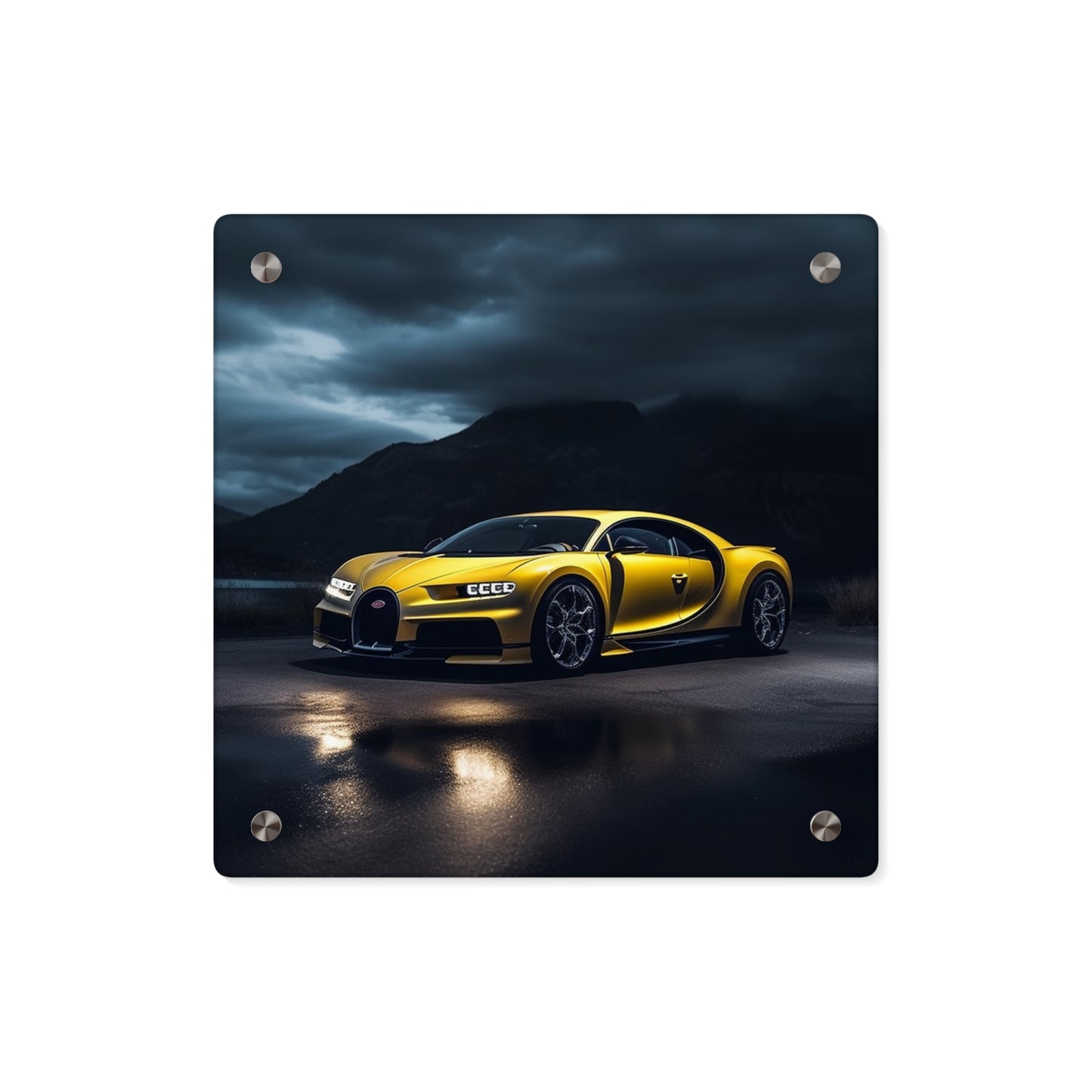 Acrylic Wall Art Panels Bugatti Real Look 4