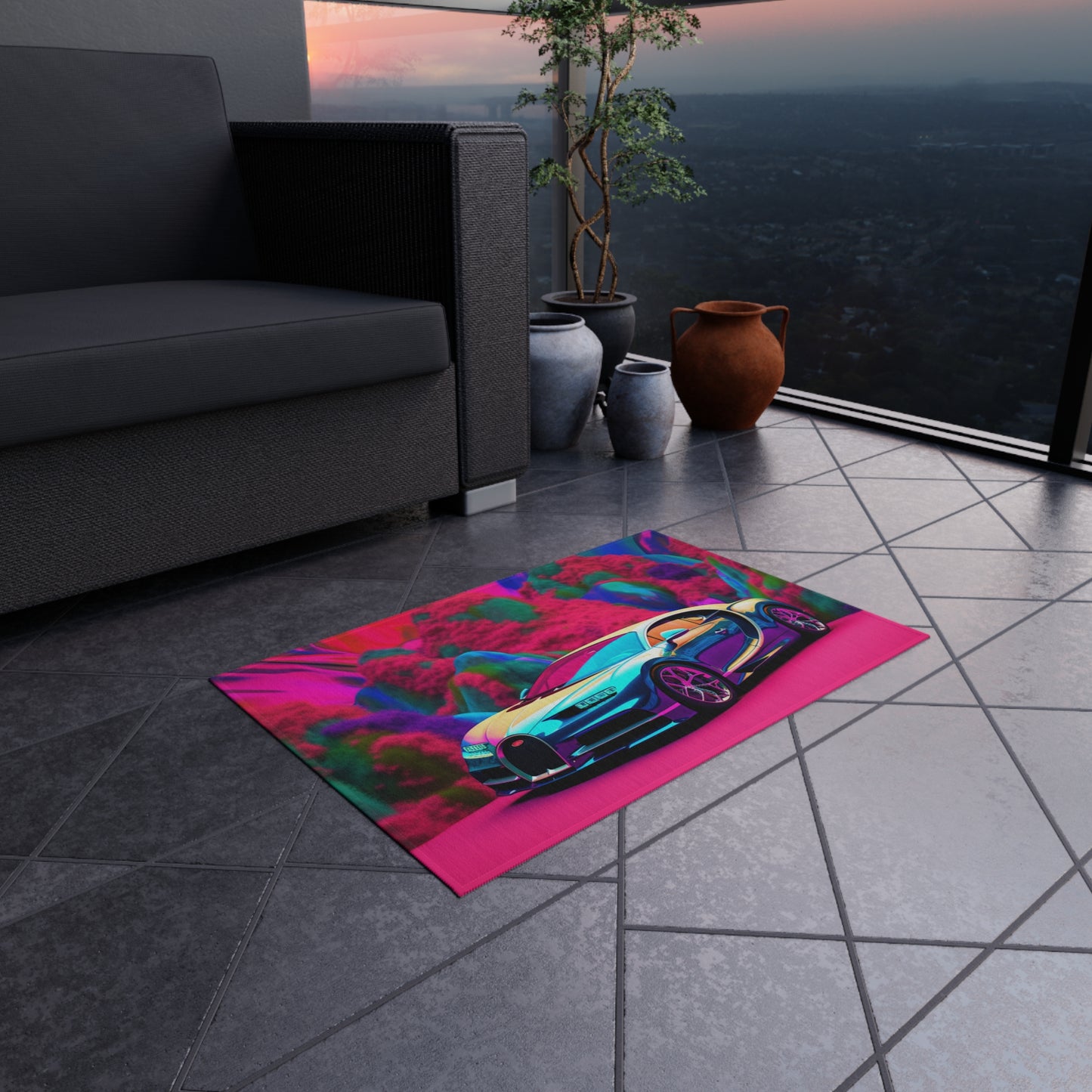 Outdoor Rug  Florescent Bugatti Flair 4