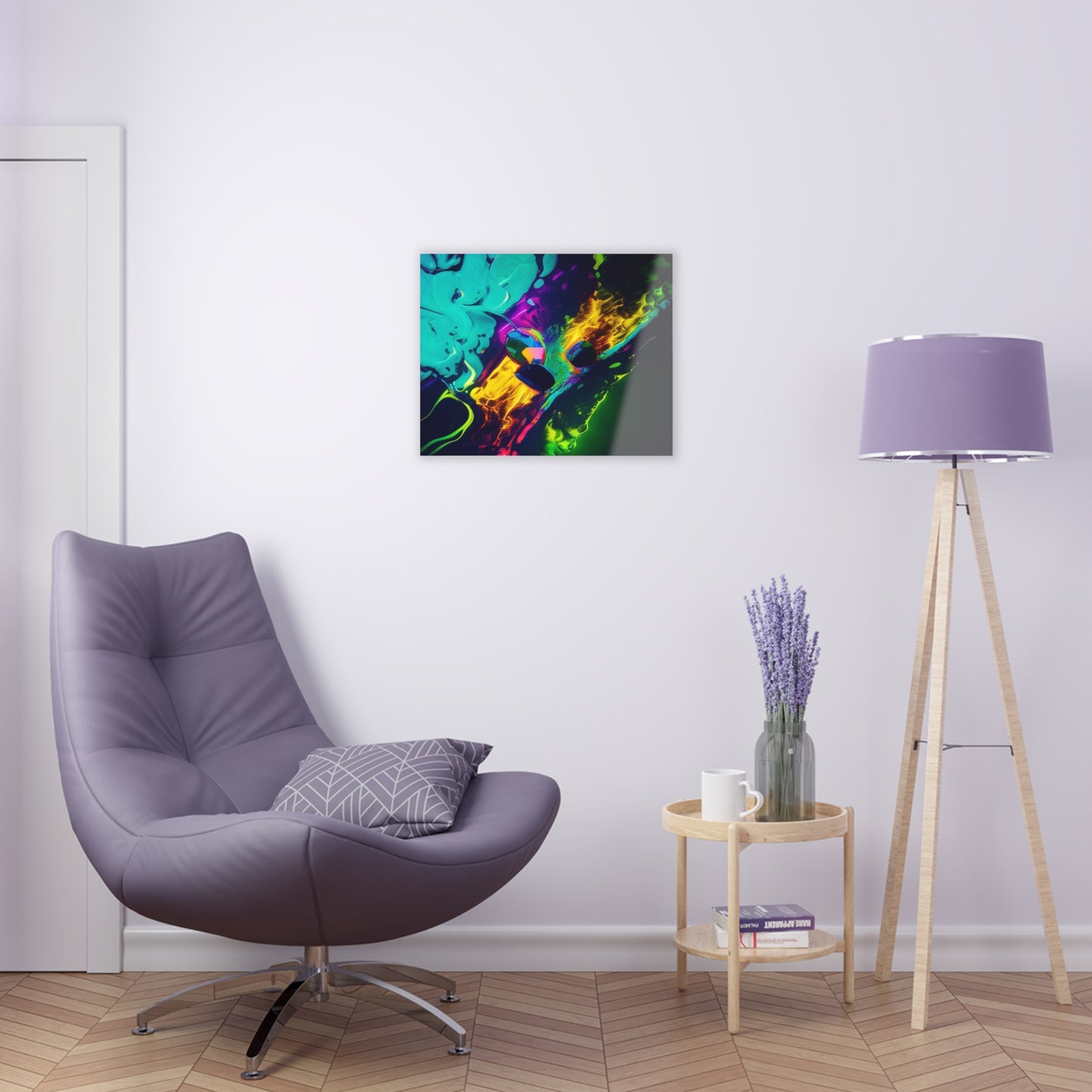 Acrylic Prints Florescent Glow 4