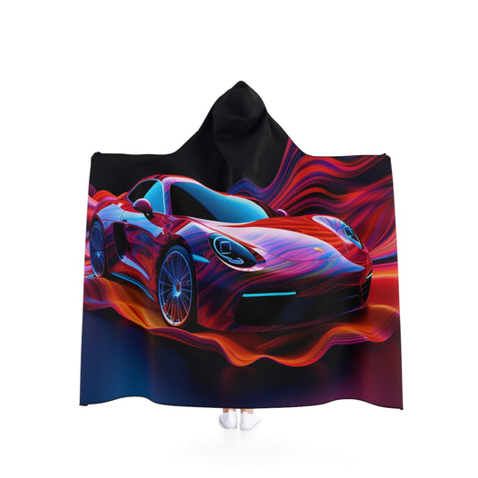 Hooded Blanket Porsche Water Fusion 4