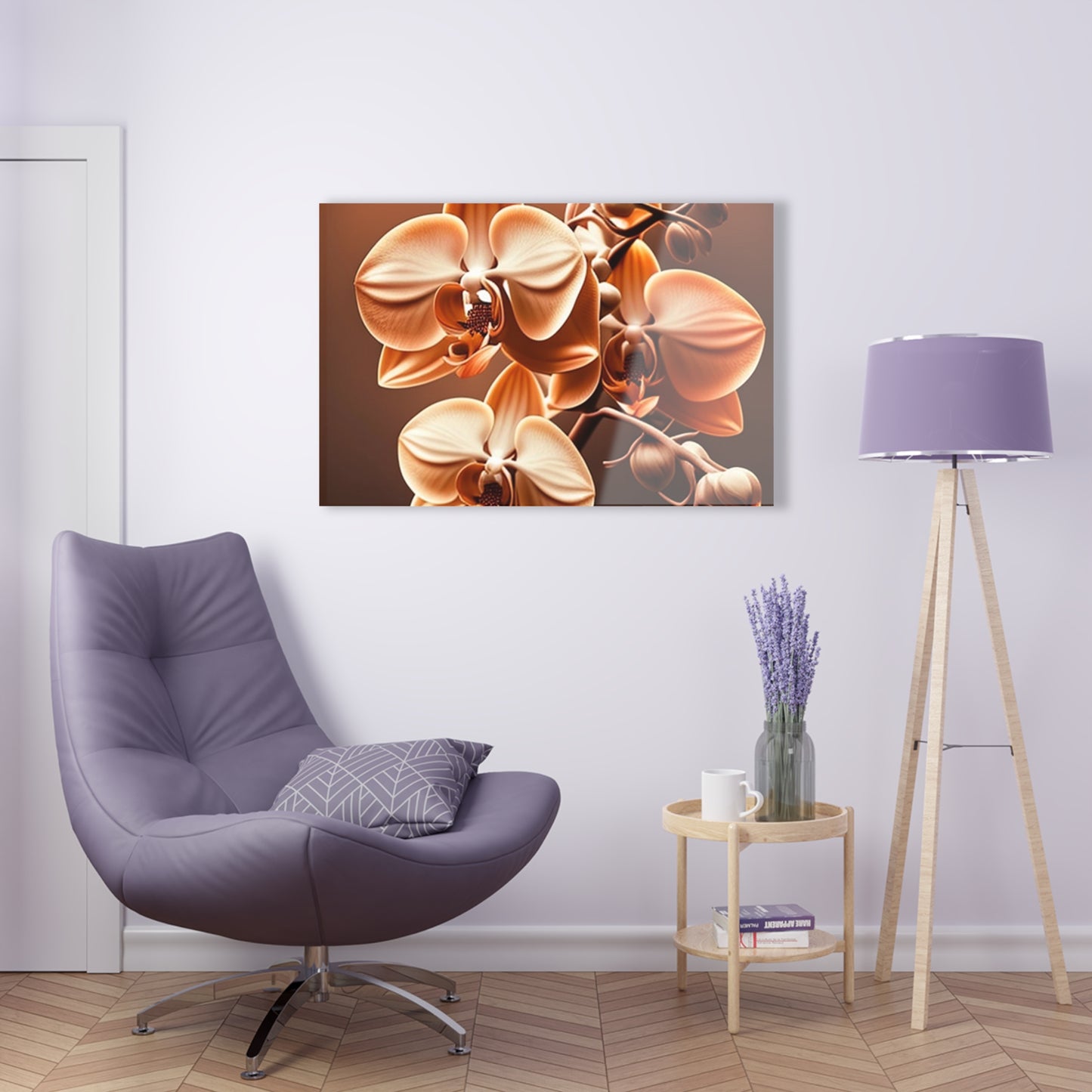 Acrylic Prints orchid pedals 3