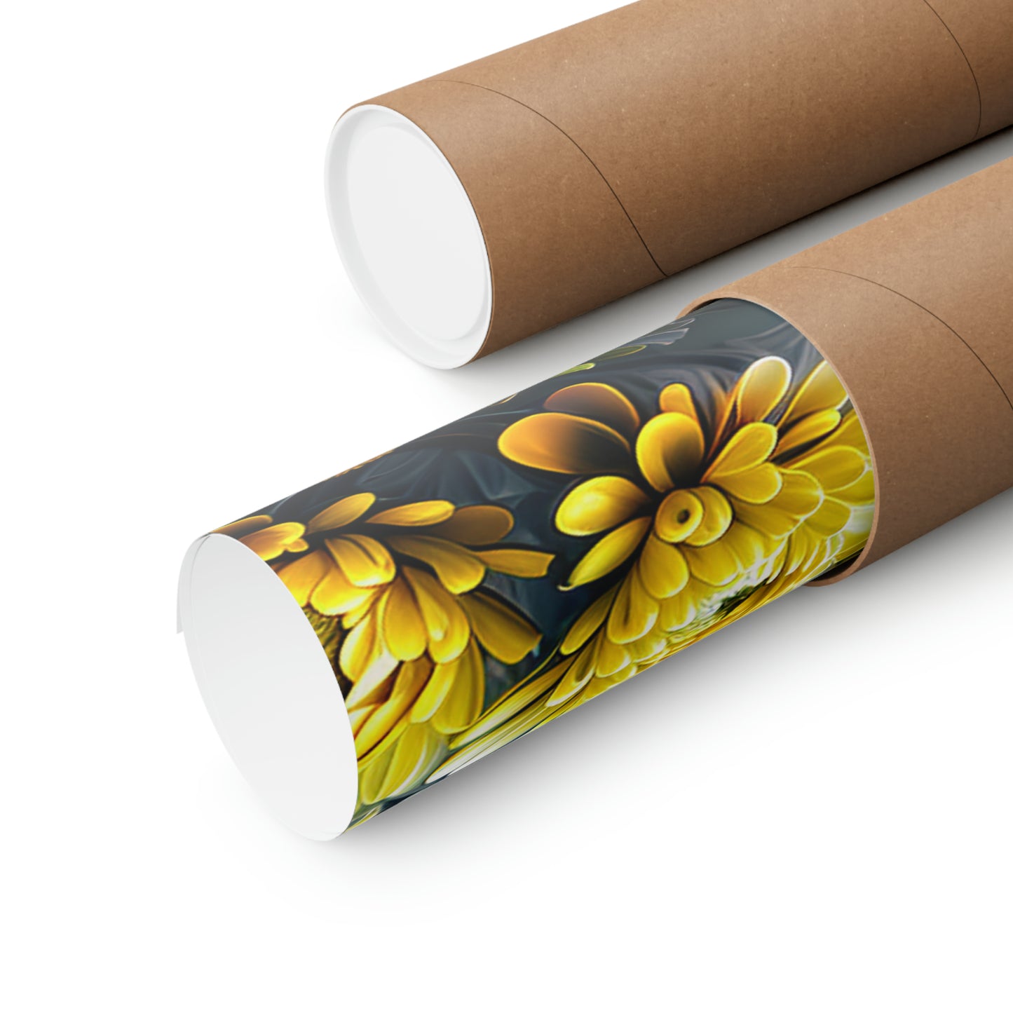 Premium Matte Vertical Posters Yellow Hermosas Flores Amarillas 5