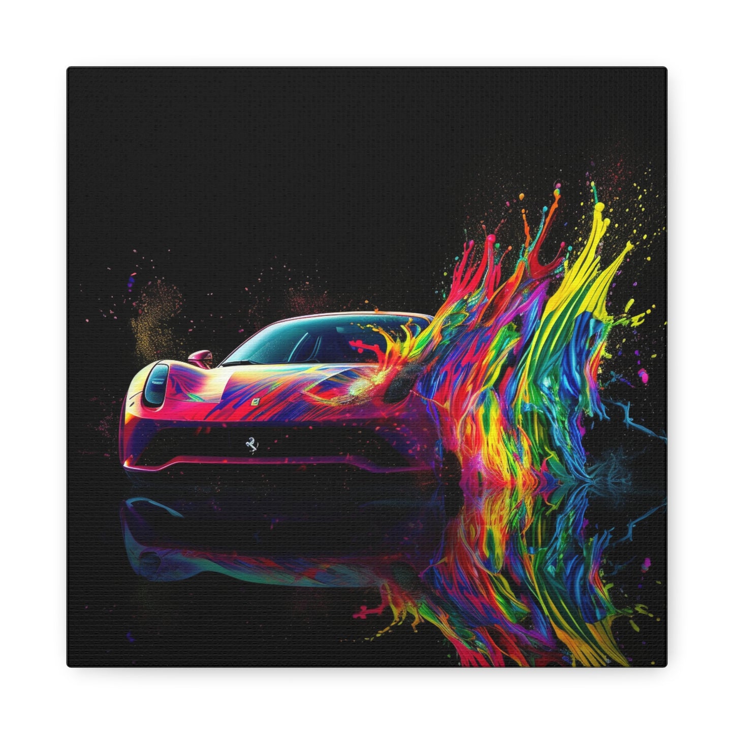 Canvas Gallery Wraps Ferrari Fusion Water 3