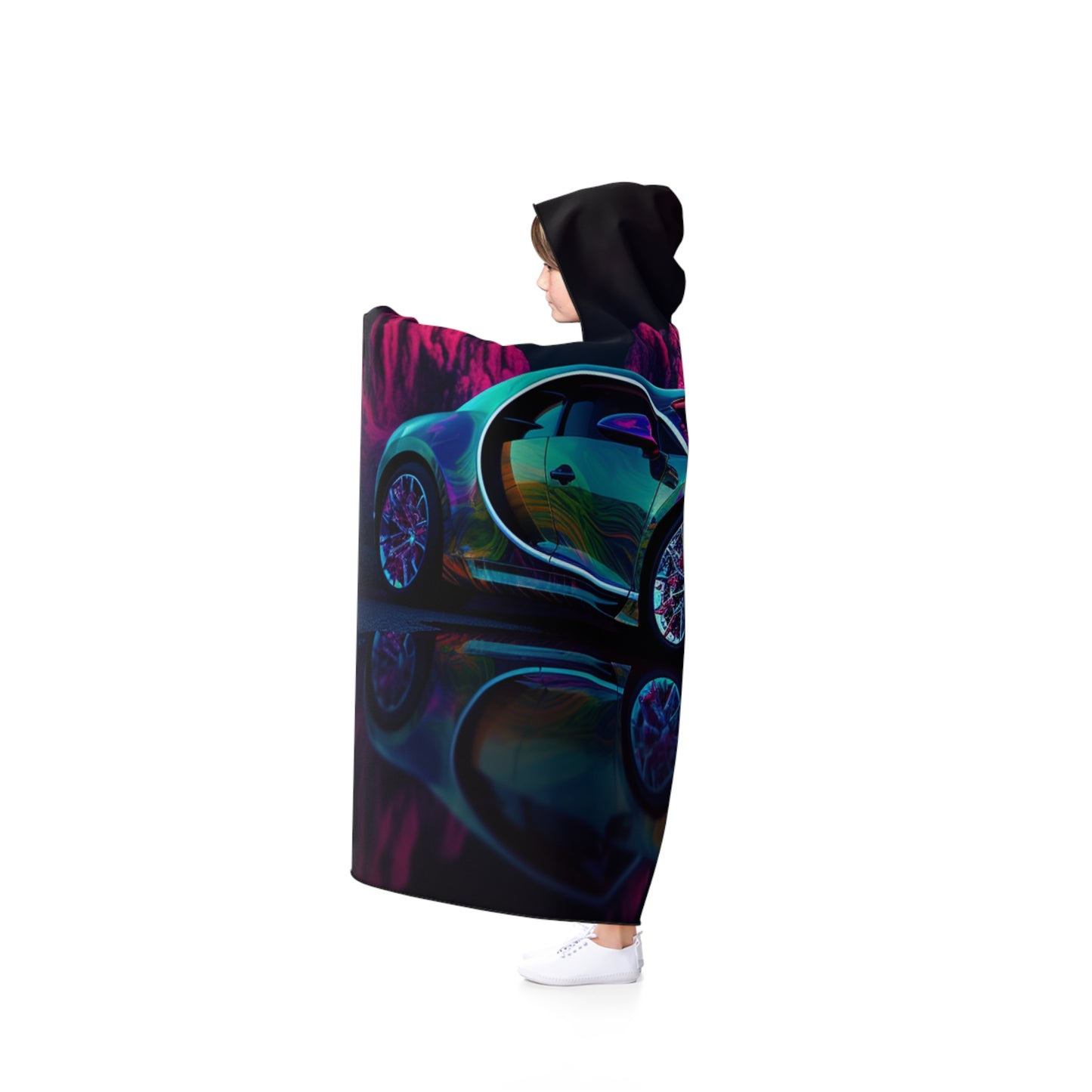 Hooded Blanket Florescent Bugatti Flair 2