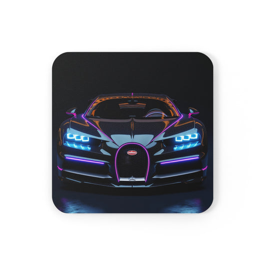 Corkwood Coaster Set Hyper Bugatti Chiron 2