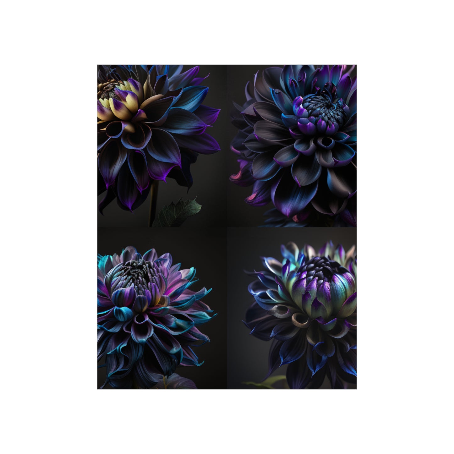 Premium Matte Vertical Posters Dahlia Purple 5