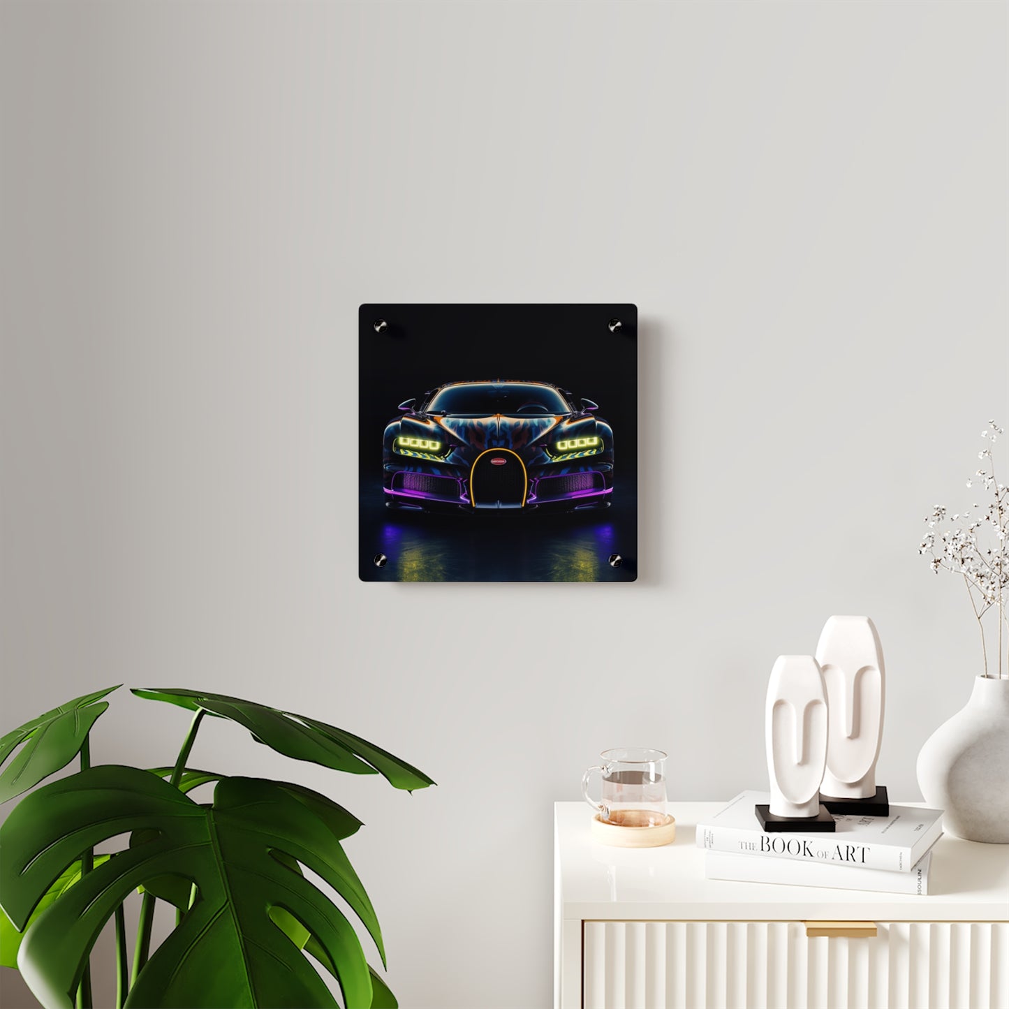 Acrylic Wall Art Panels Hyper Bugatti Chiron 3