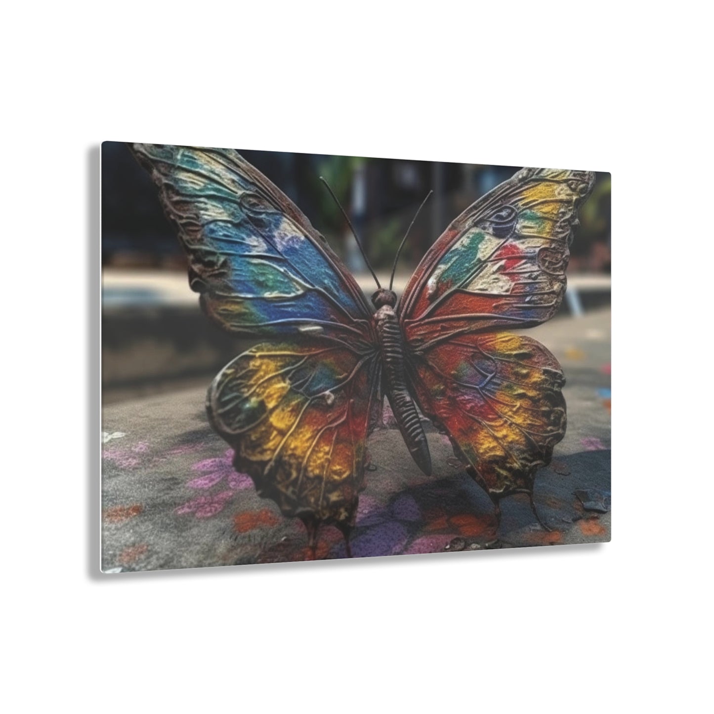 Acrylic Prints Liquid Street Butterfly 3