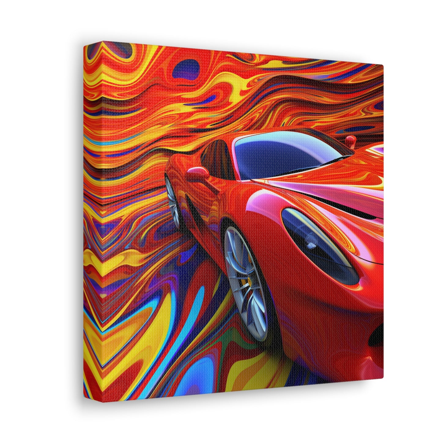 Canvas Gallery Wraps Ferrari Water Fusion 4