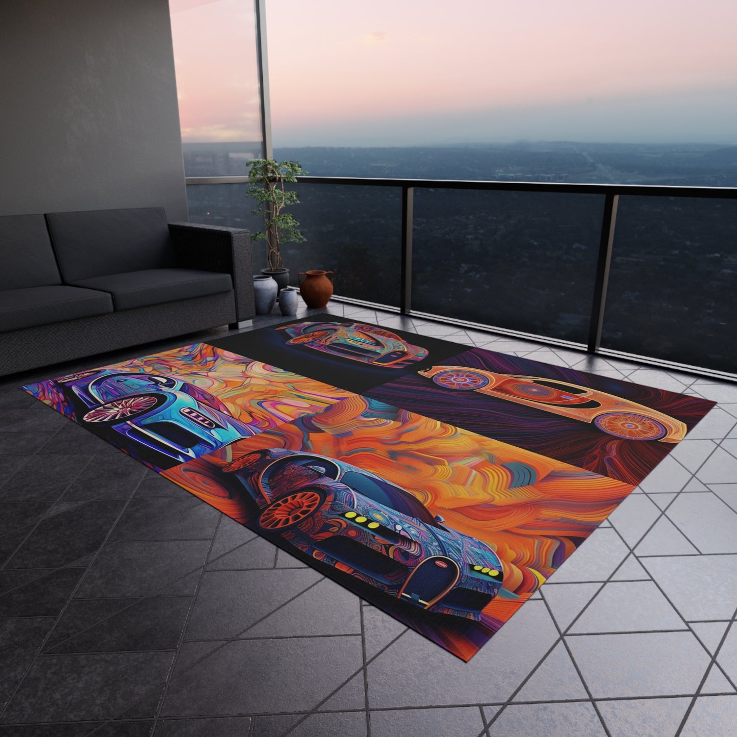 Outdoor Rug  Bugatti Abstract Concept 5