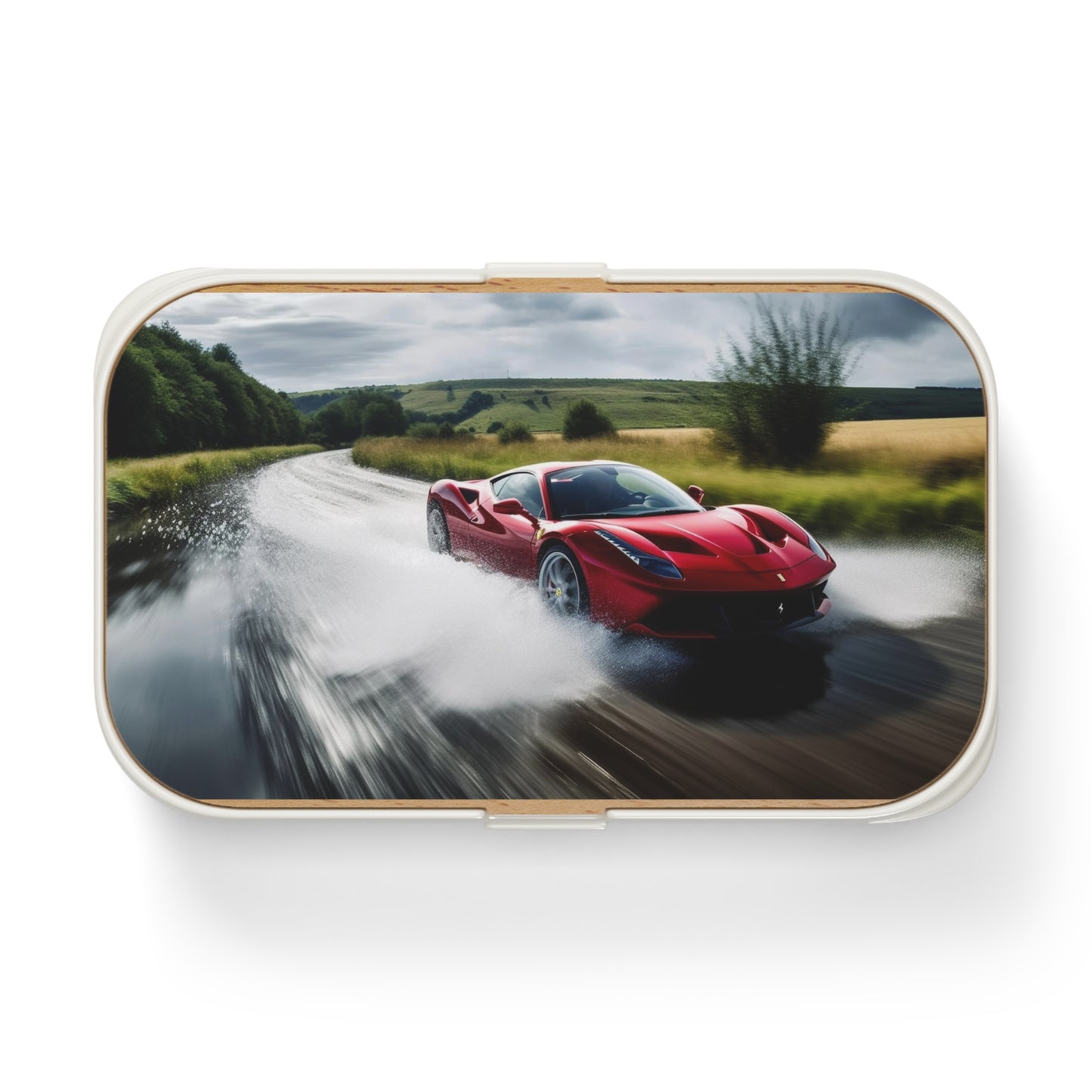 Bento Lunch Box Water Ferrari Splash 4