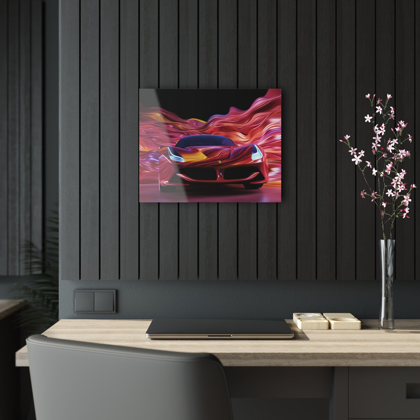 Acrylic Prints Ferrari Water Fusion 3