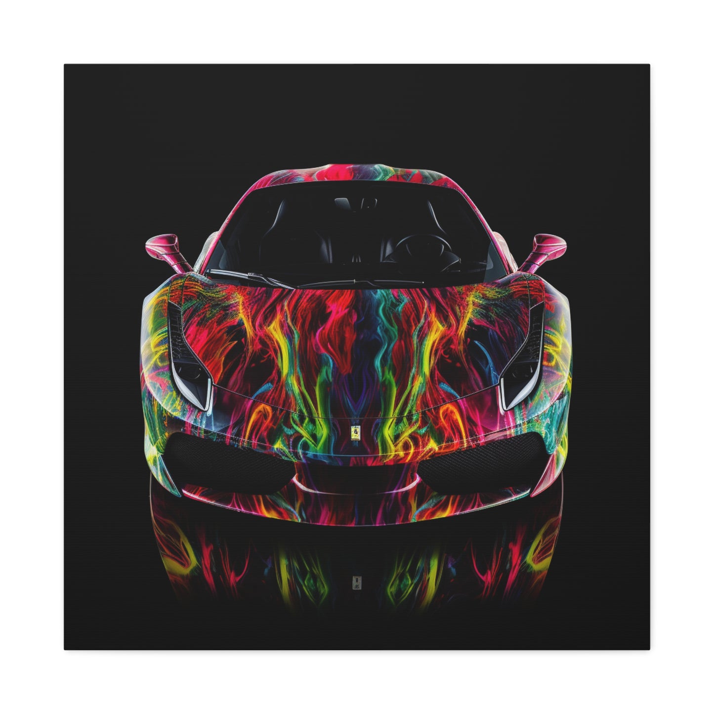 Canvas Gallery Wraps Ferrari Color 1