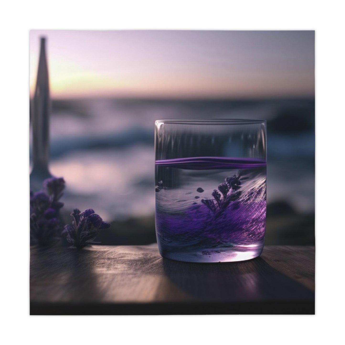 Tablecloth Lavender in a vase 4