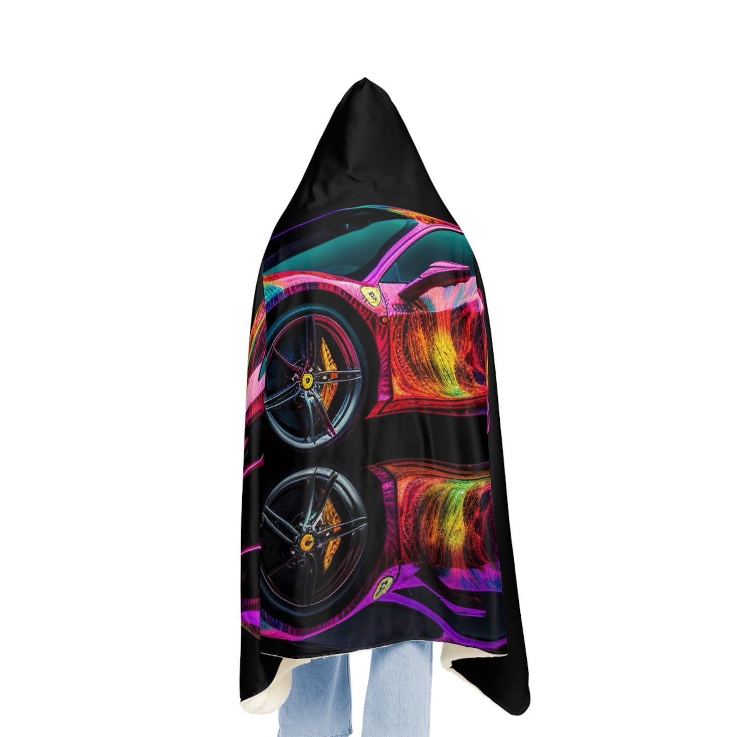 Snuggle Hooded Blanket Ferrari Color 4