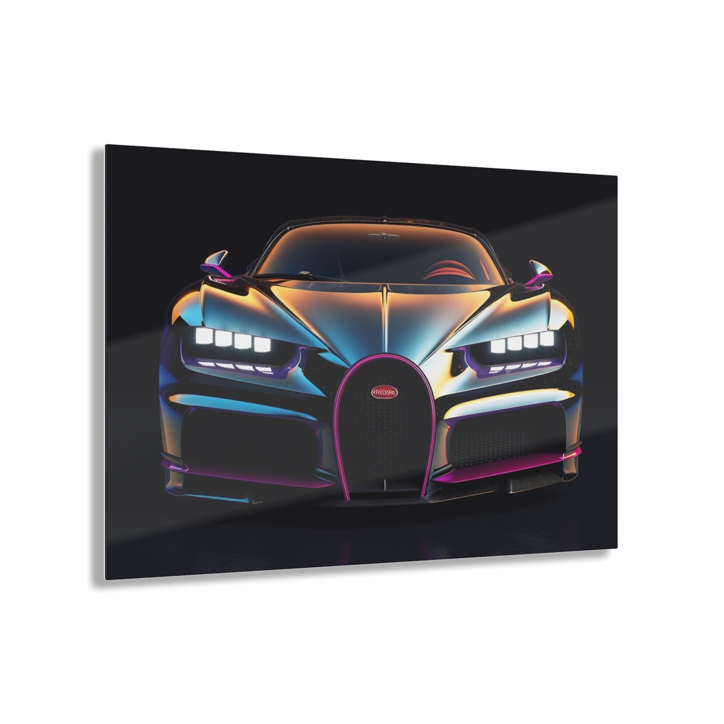 Acrylic Prints Hyper Bugatti Chiron 1