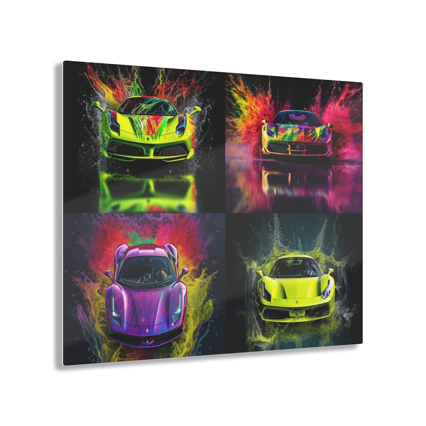 Acrylic Prints Farrari Water 5