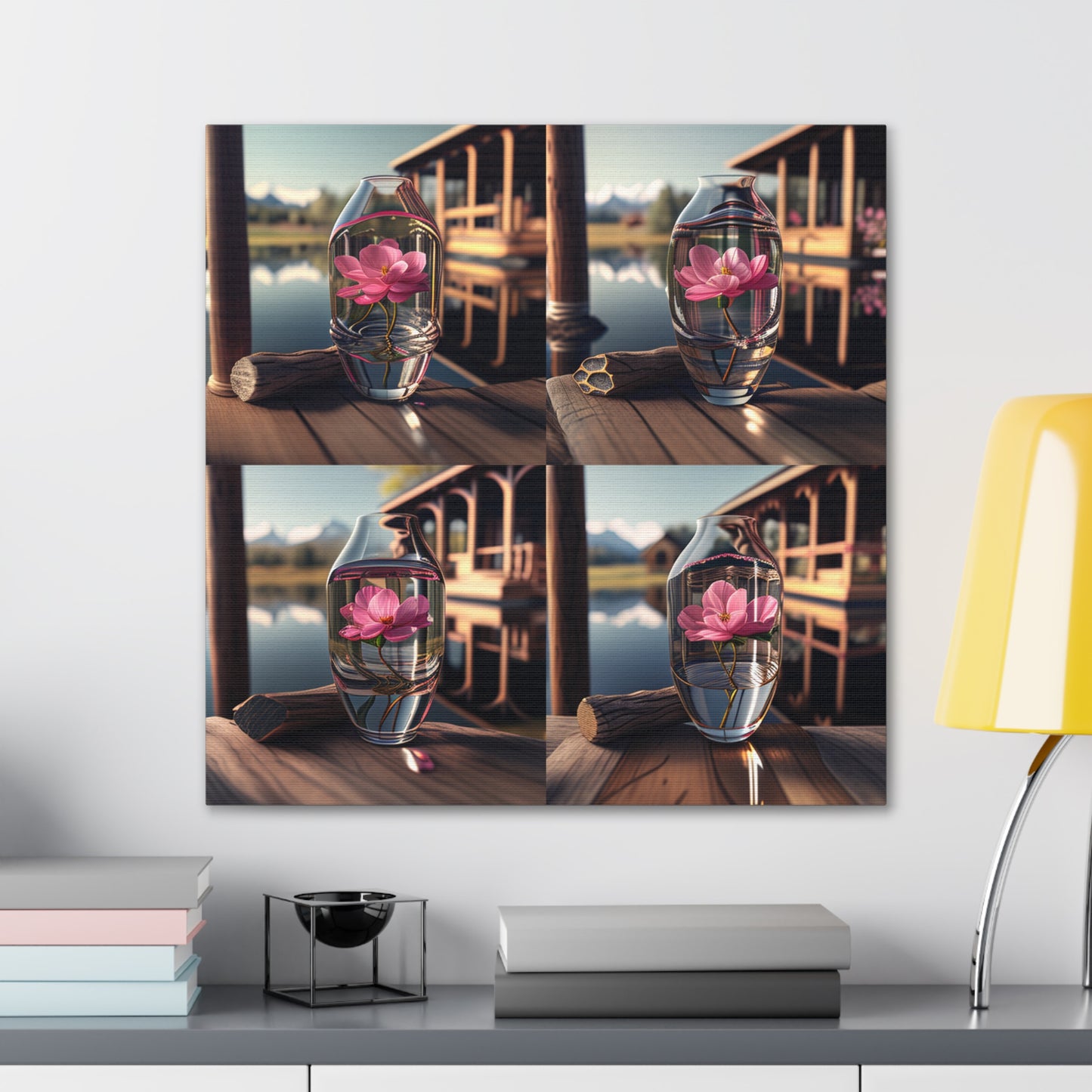 Canvas Gallery Wraps Pink Magnolia 5