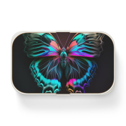 Bento Lunch Box Neon Butterfly Fusion 3