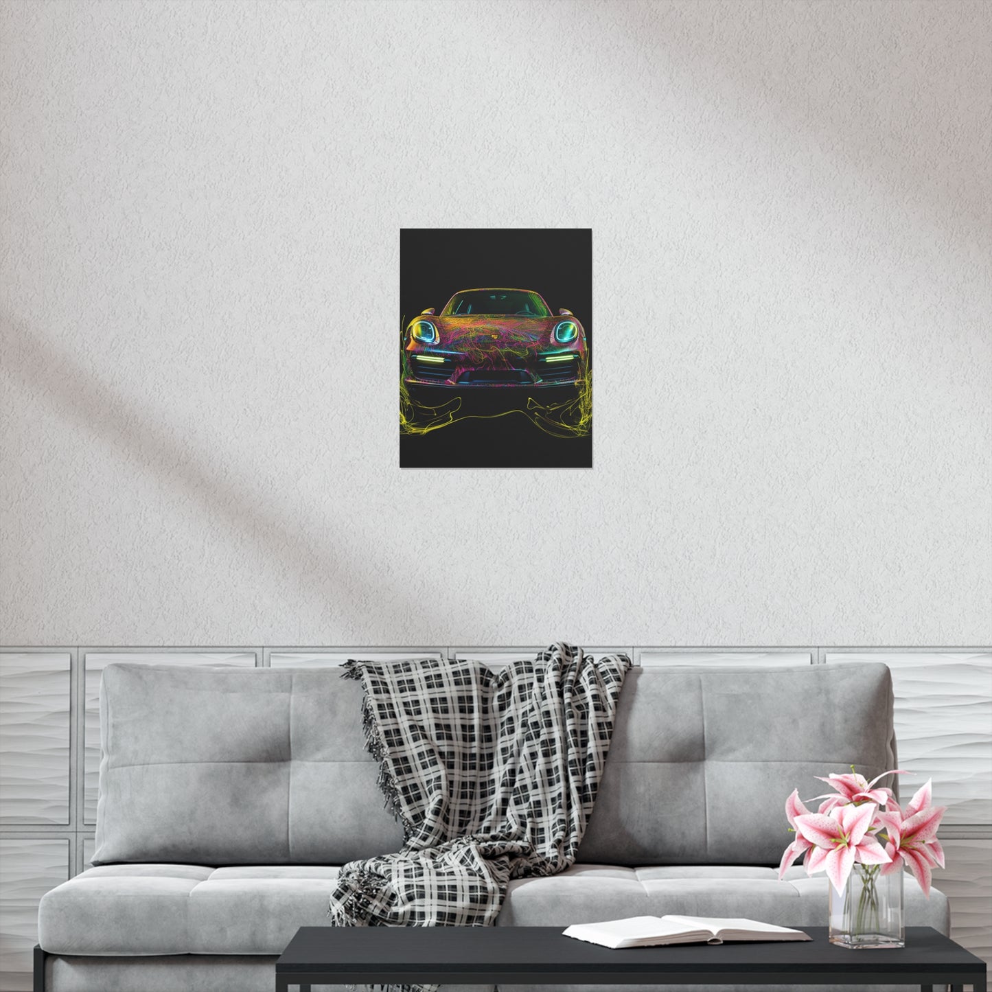 Premium Matte Vertical Posters Porsche Flair 2