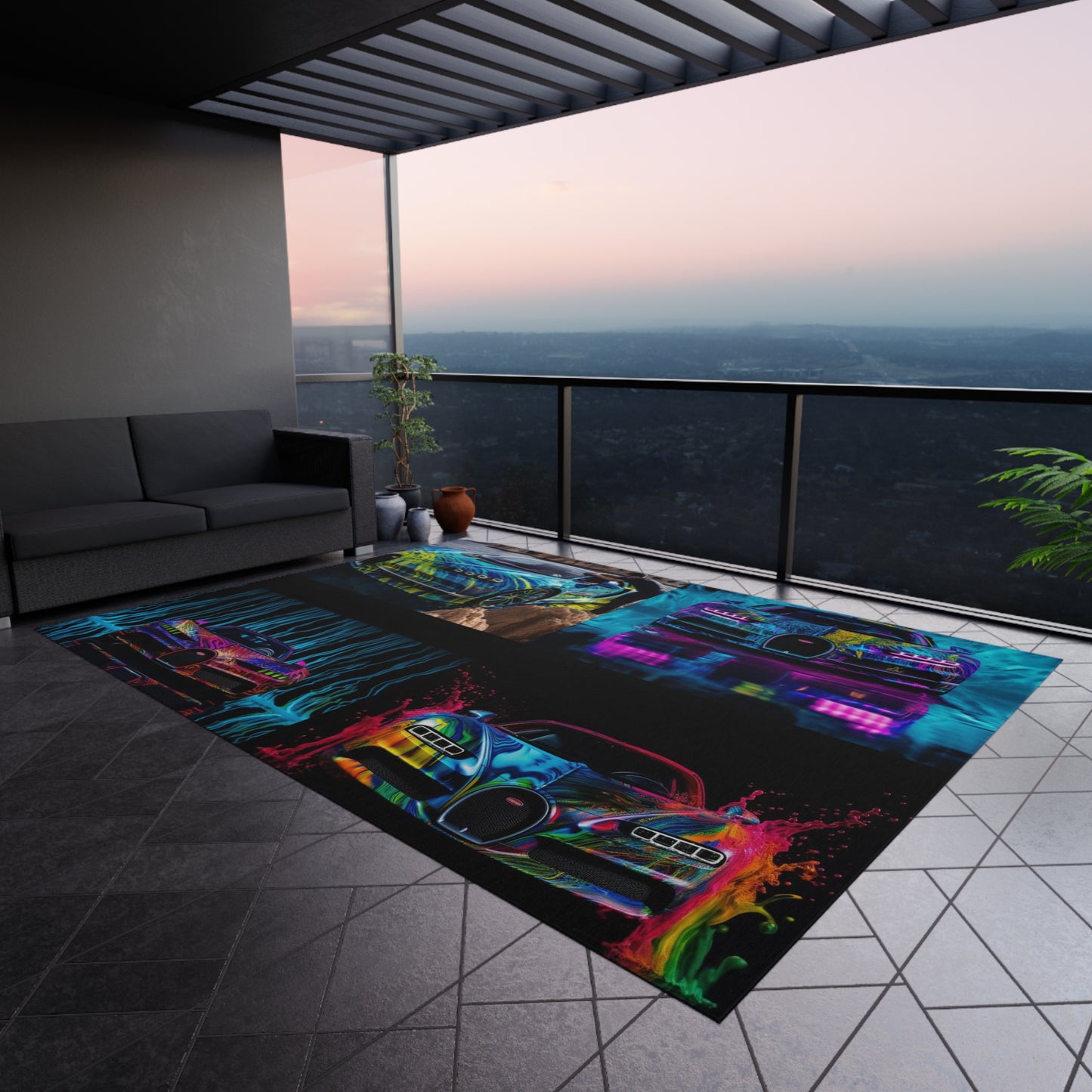 Outdoor Rug  Bugatti Water 5