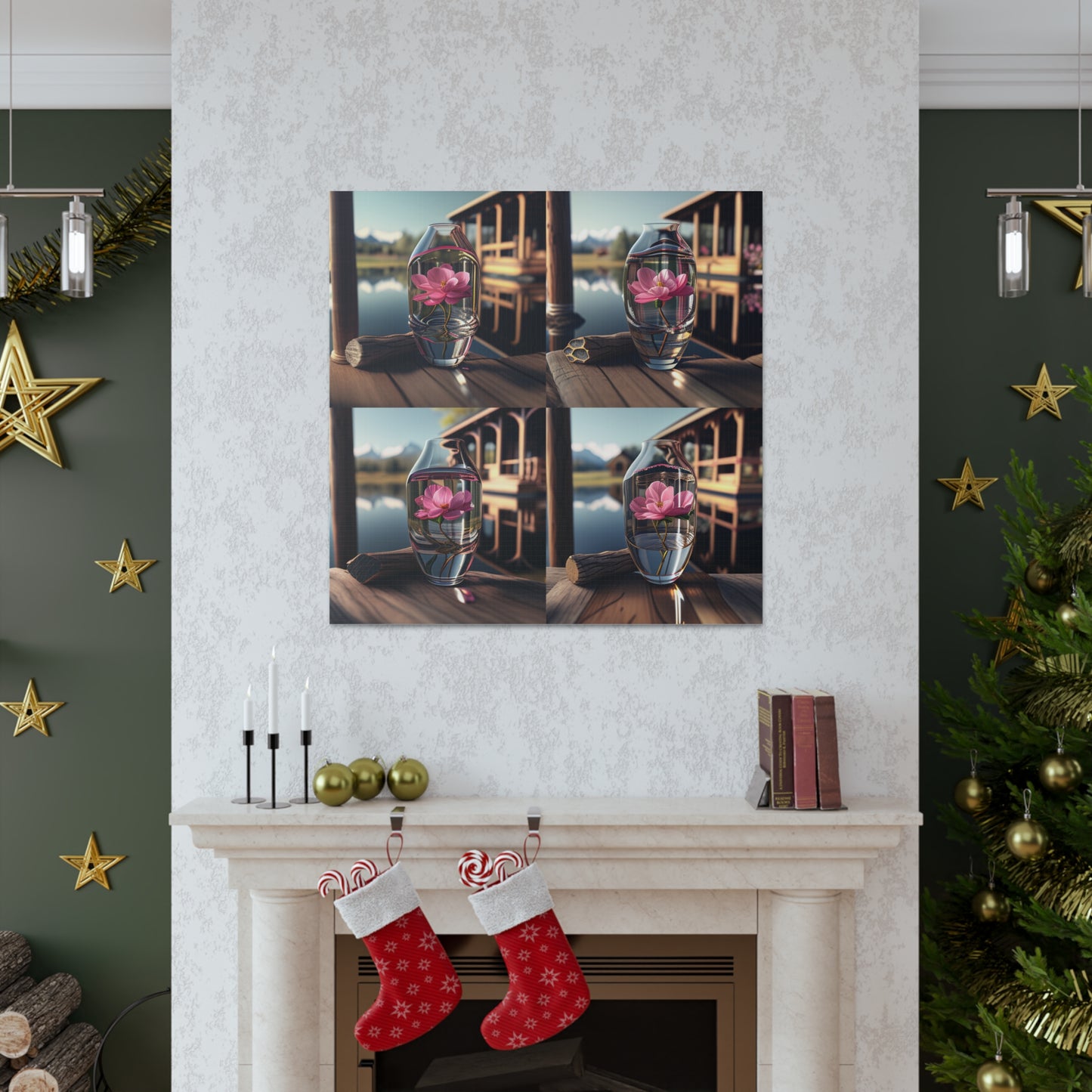 Canvas Gallery Wraps Pink Magnolia 5