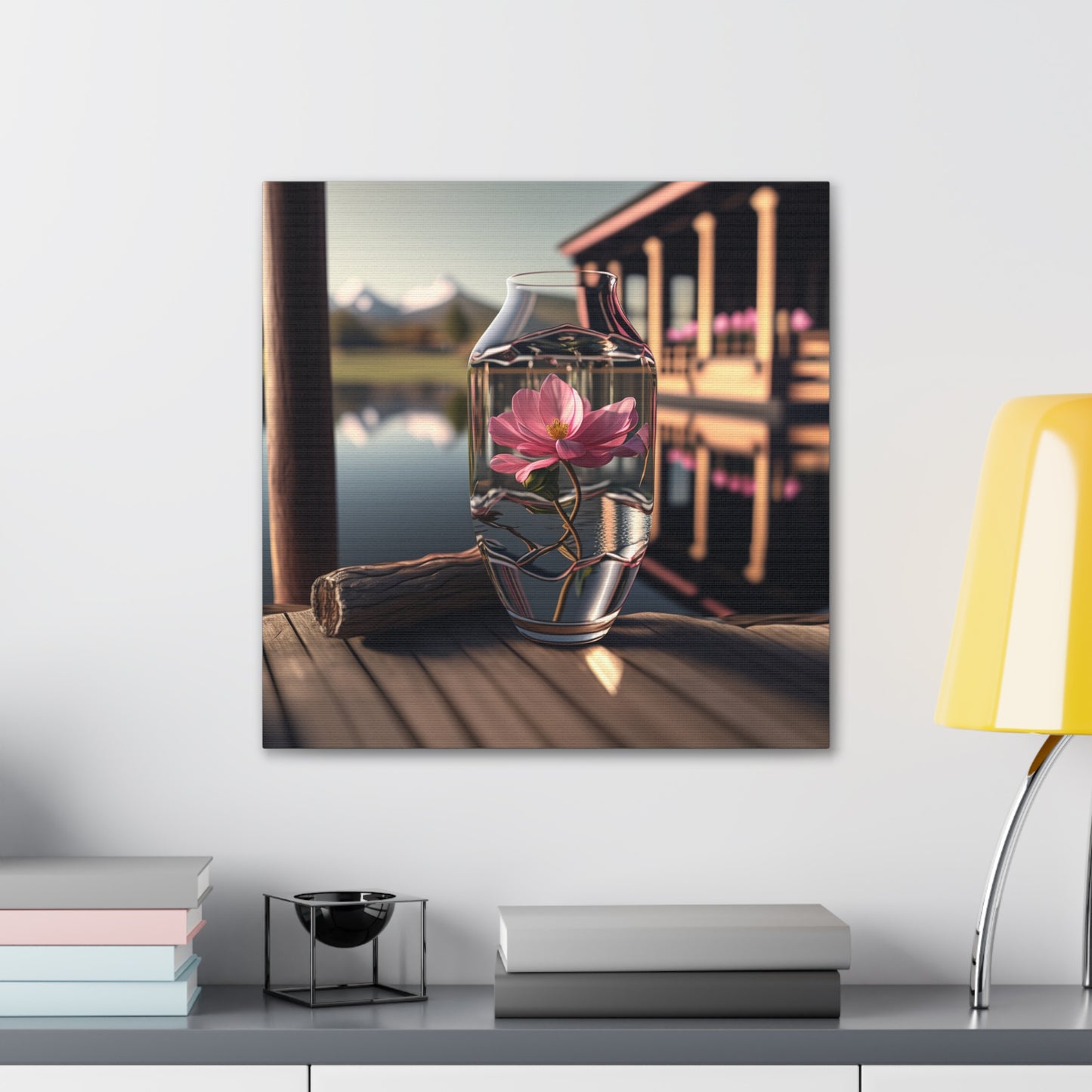 Canvas Gallery Wraps Pink Magnolia 1