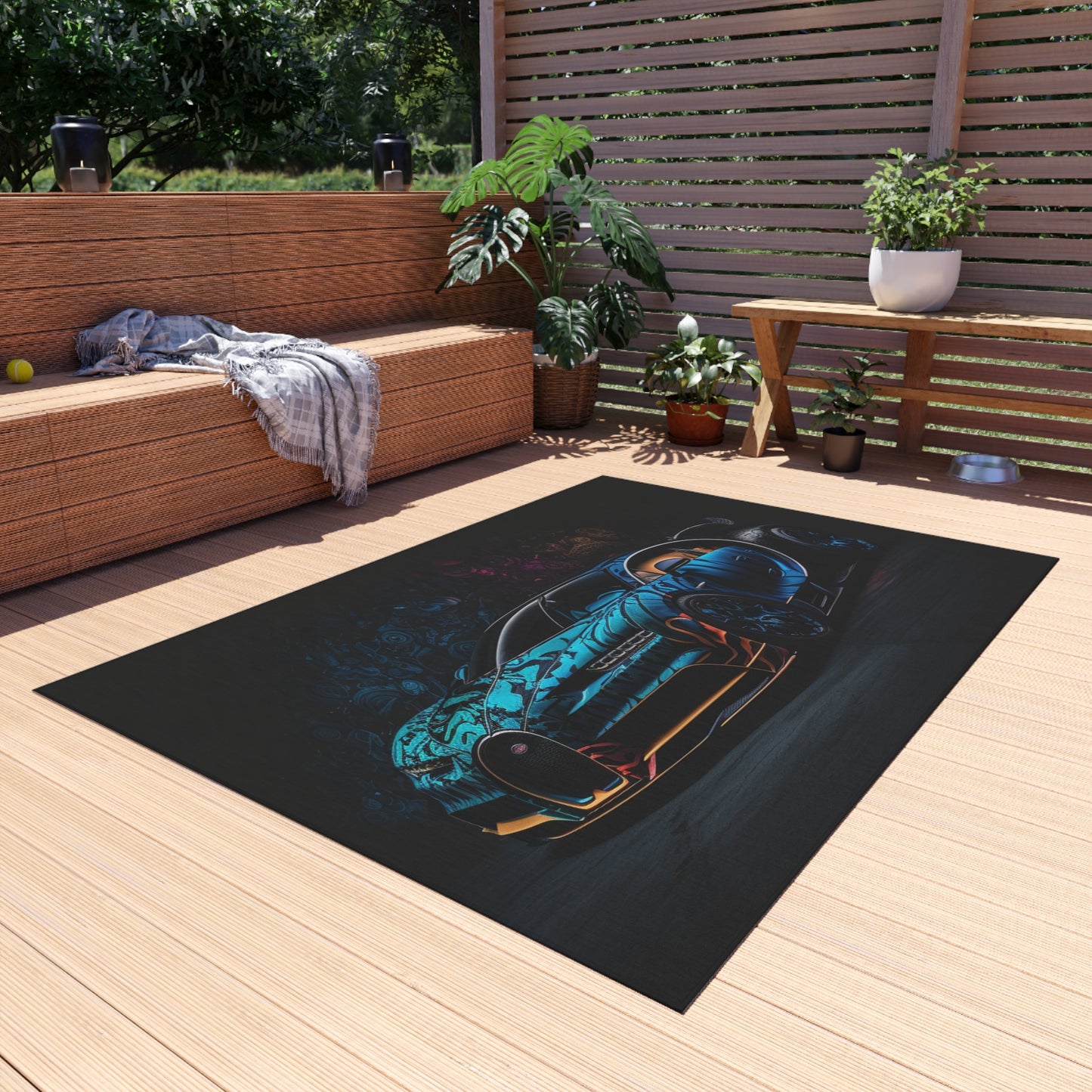 Outdoor Rug  Bugatti Blue 3