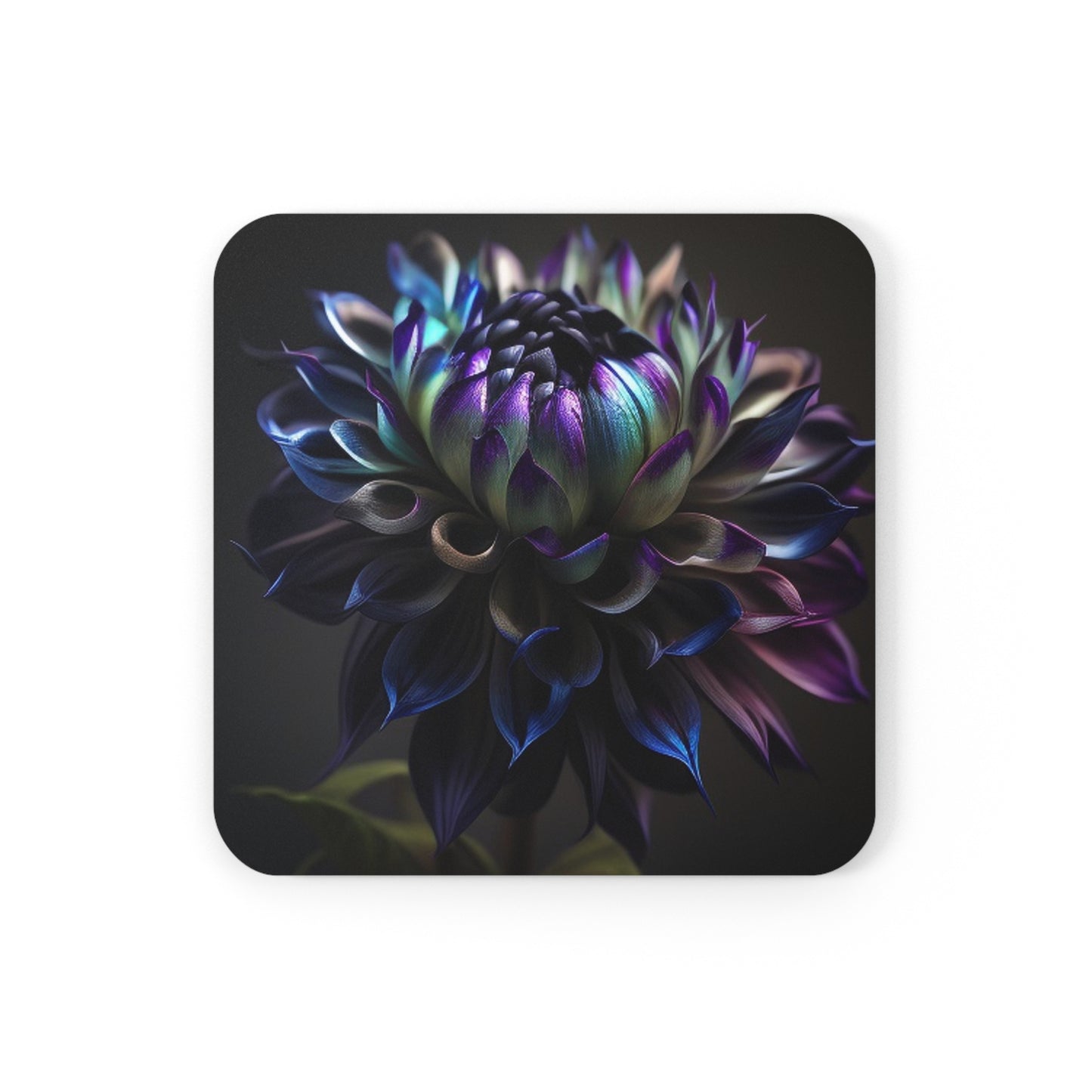 Corkwood Coaster Set Dahlia Purple 4