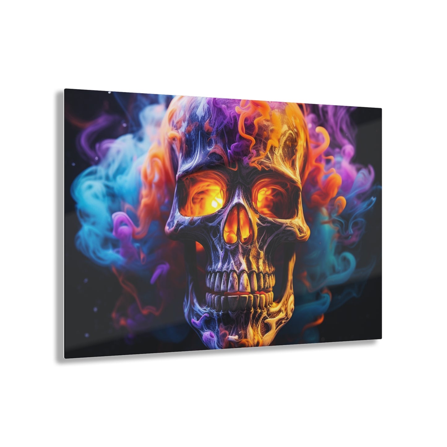 Acrylic Prints Macro Skull 2