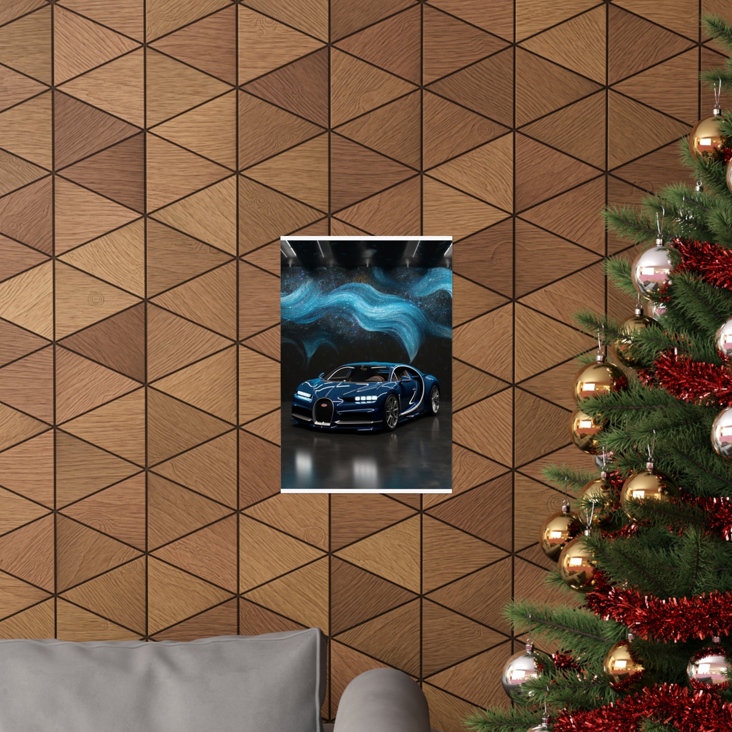 Premium Matte Vertical Posters Hyper Bugatti 3