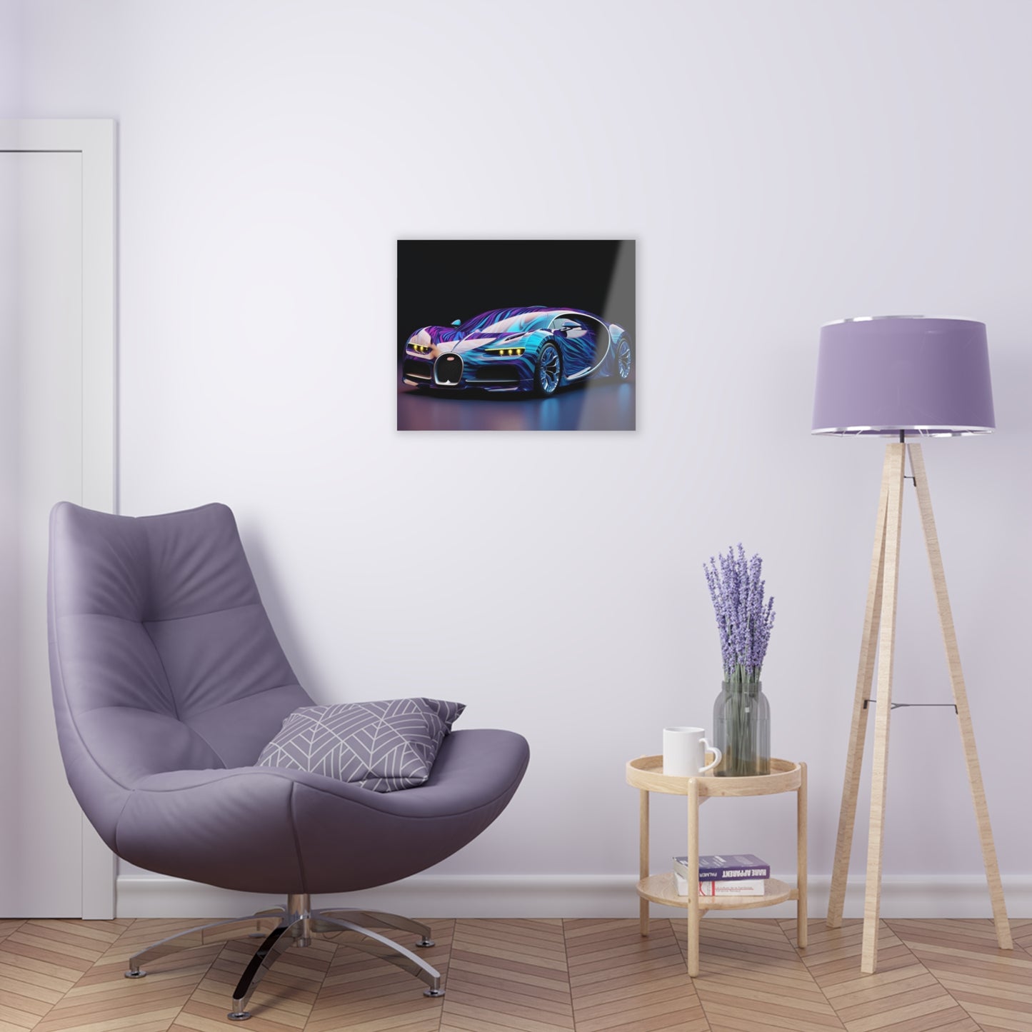 Acrylic Prints Bugatti Abstract Flair 3