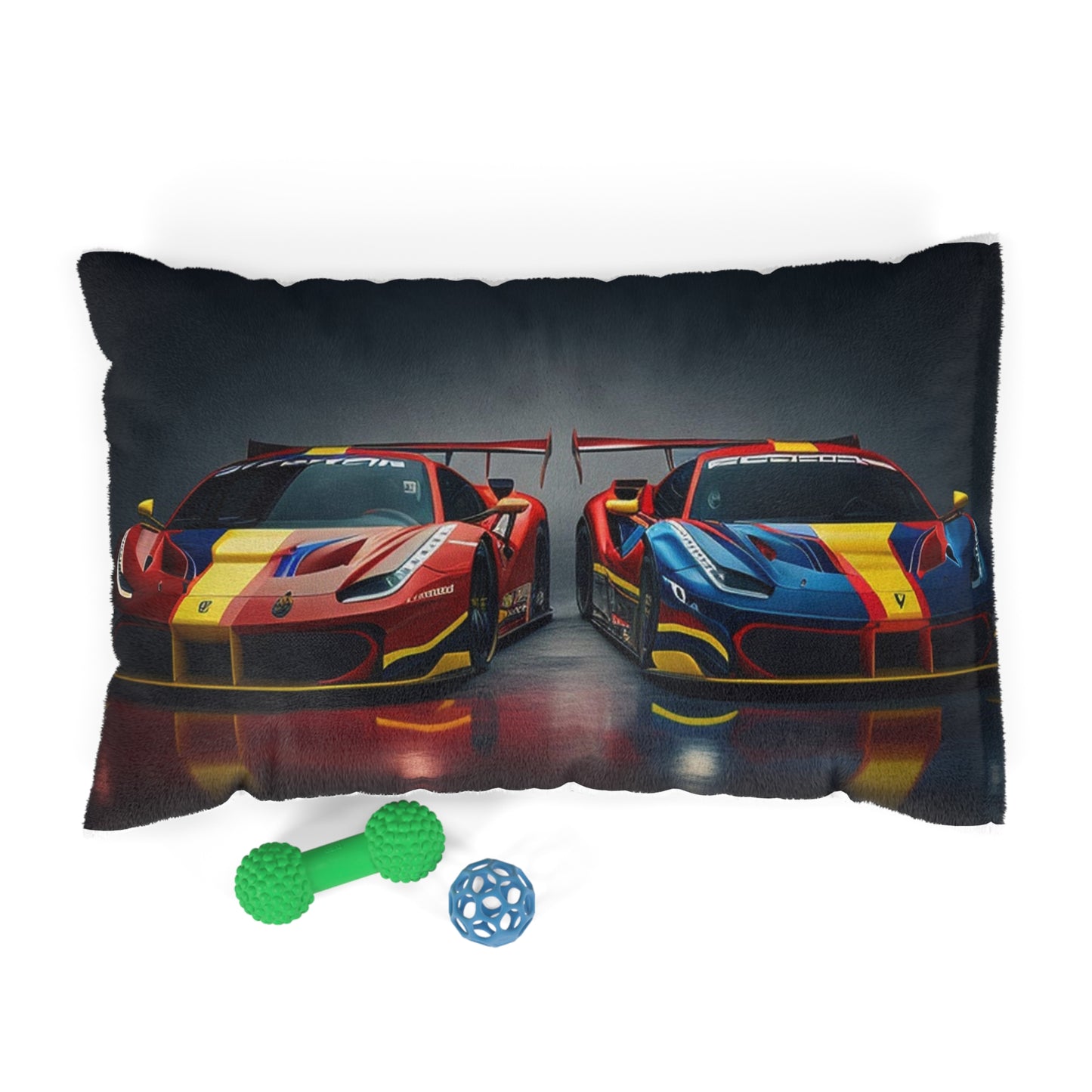 Pet Bed Ferrari Red Blue 4