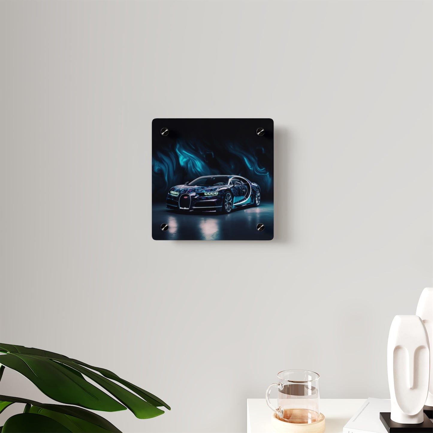 Acrylic Wall Art Panels Hyper Bugatti 1