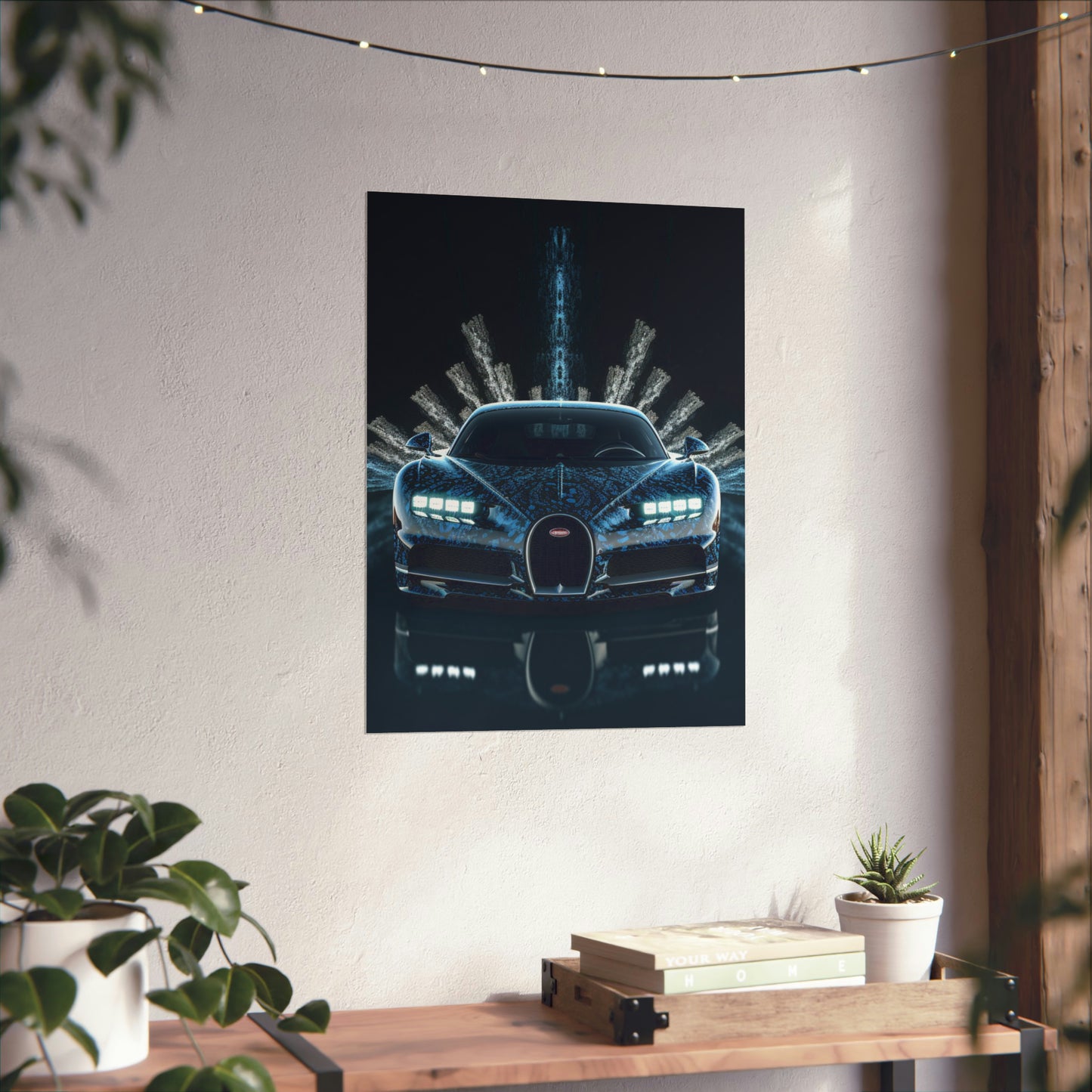 Premium Matte Vertical Posters Hyper Bugatti 2