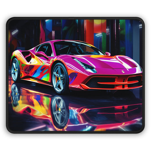 Gaming Mouse Pad  Pink Macro Ferrari 1