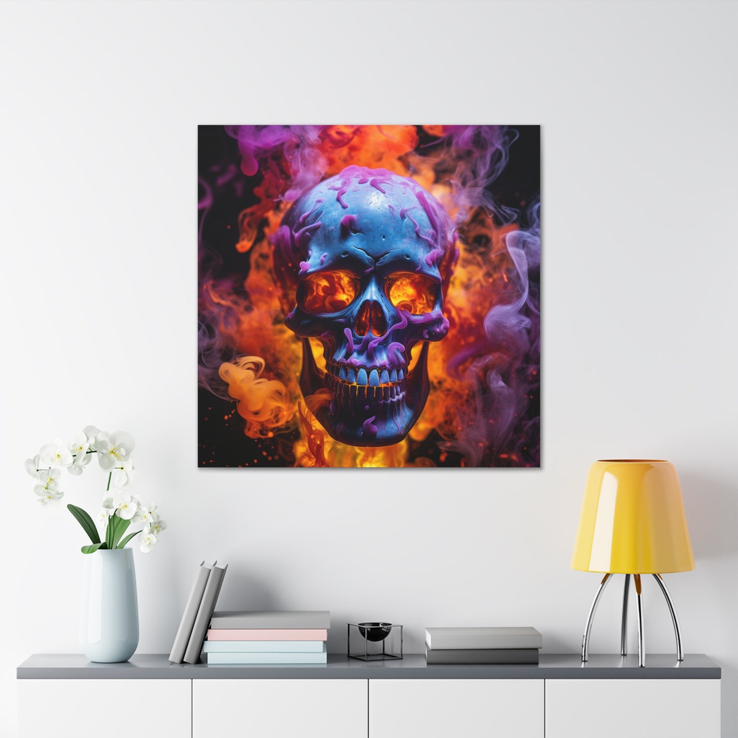 Canvas Gallery Wraps Macro Skull 3