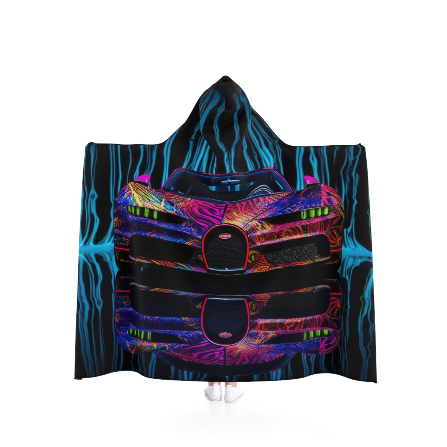 Hooded Blanket Bugatti Water 3