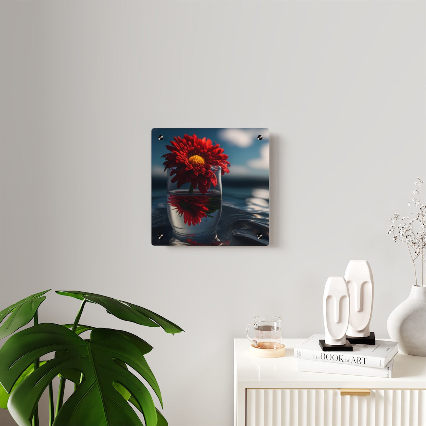 Acrylic Wall Art Panels Chrysanthemum 3