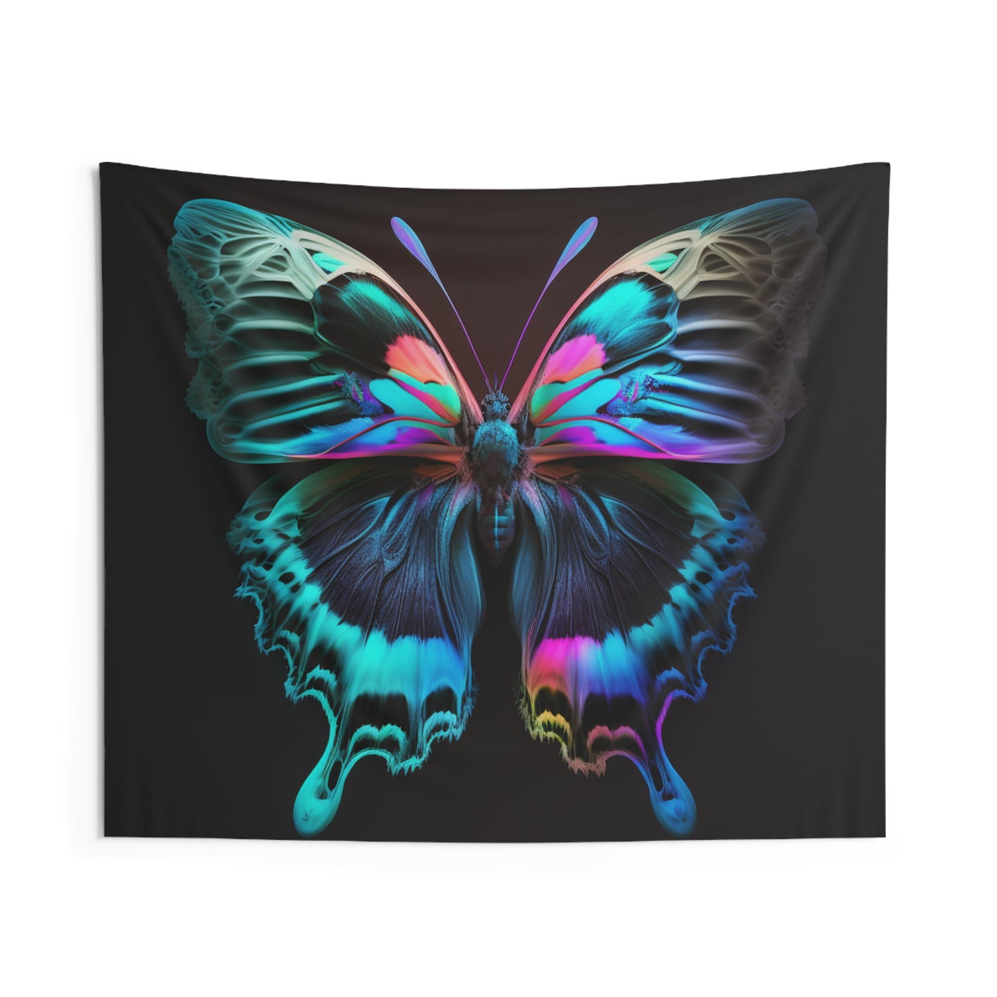 Indoor Wall Tapestries Raw Florescent Glow 1