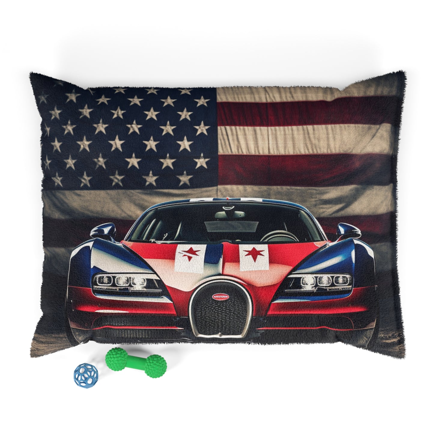 Pet Bed Bugatti American Flag 3