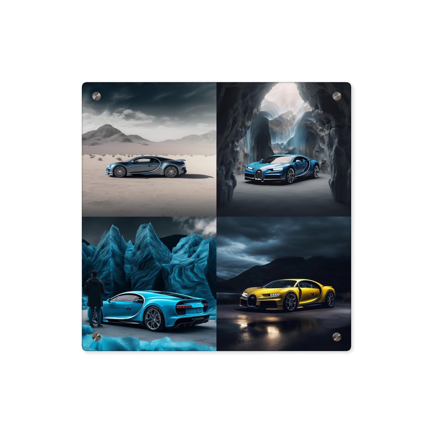 Acrylic Wall Art Panels Bugatti Real Look 5