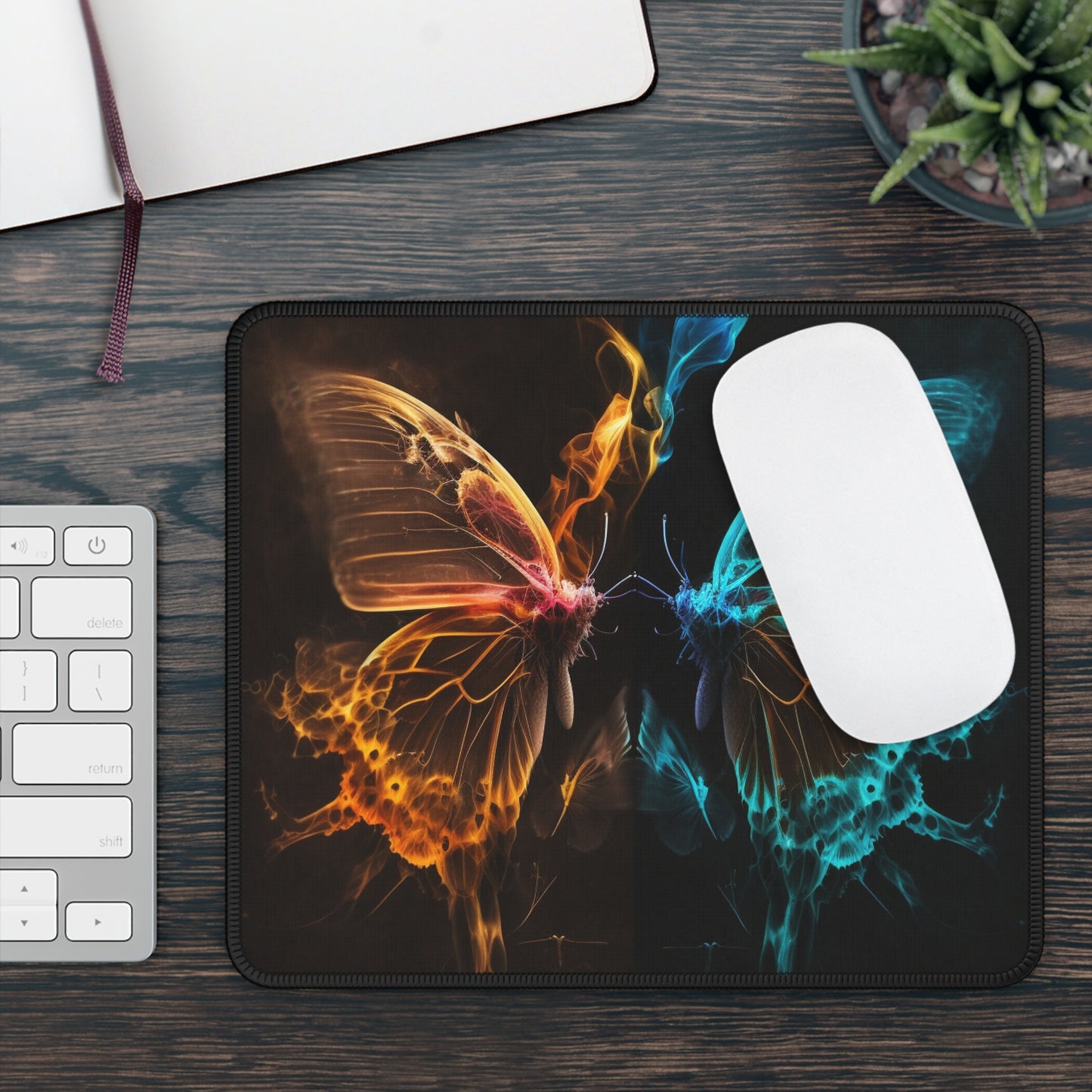 Gaming Mouse Pad  Kiss Neon Butterfly 10