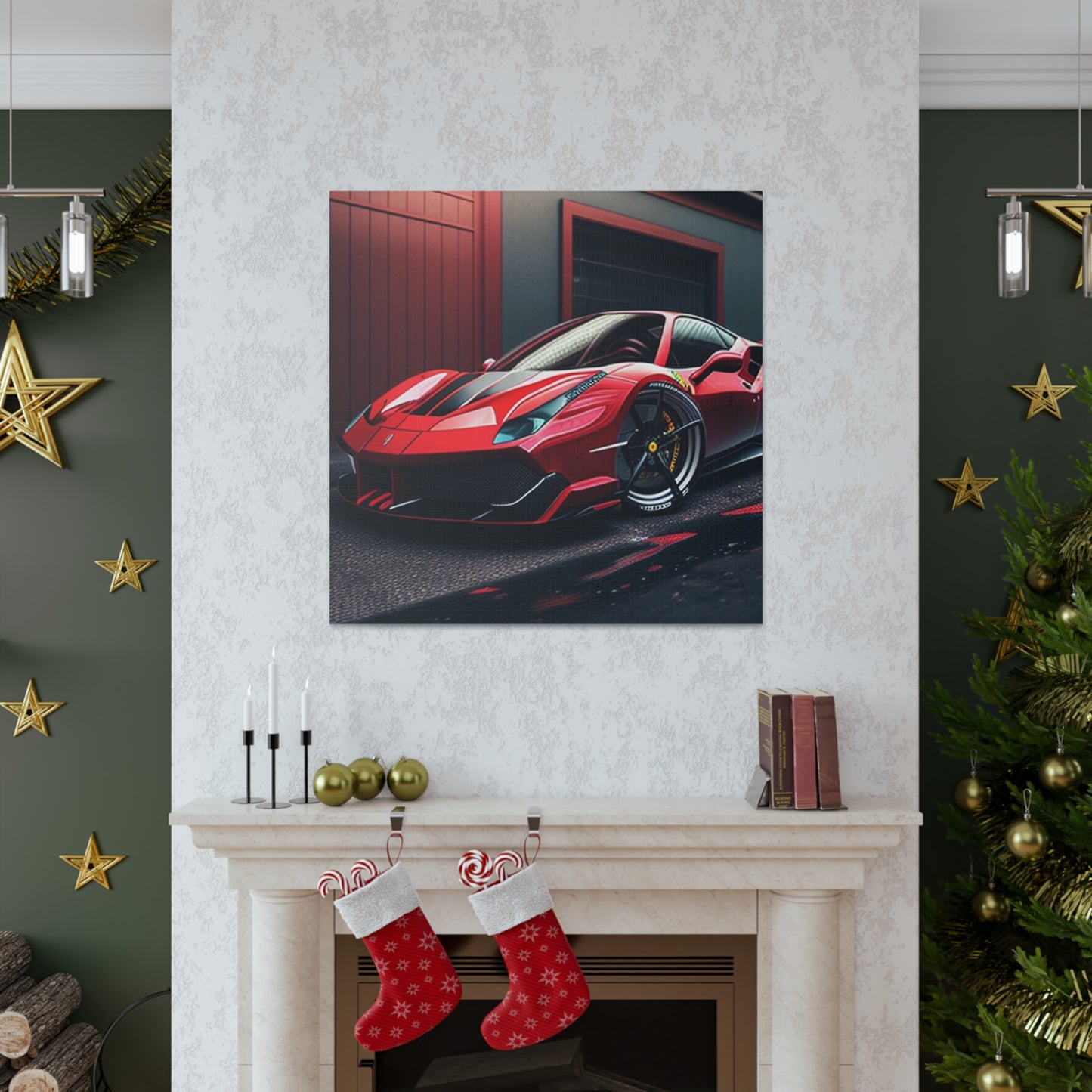 Canvas Gallery Wraps Ferrari Hyper 1